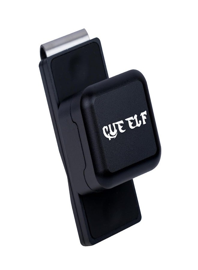 CUEELF Magnetic Pool Chalk Holder, Portable Aluminum Alloy Billiard Chalk Box with Belt Clip & Built-in Hex Wrench, for Most Billiard Chalk (Regular/Square/Round), Snooker & Carom Accessories - Image 1