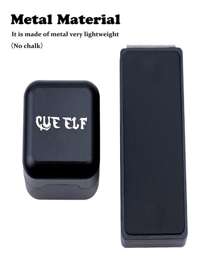 CUEELF Magnetic Pool Chalk Holder, Portable Aluminum Alloy Billiard Chalk Box with Belt Clip & Built-in Hex Wrench, for Most Billiard Chalk (Regular/Square/Round), Snooker & Carom Accessories - Image 3