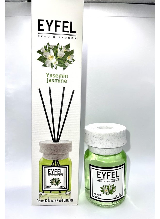 EYFEL REED DIFFUSER- JASMINE 120ML