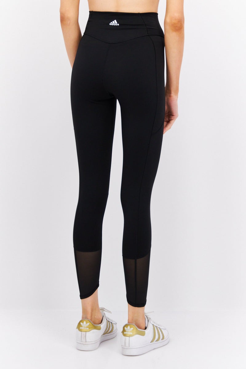 Adidas Women Sportswear Fit Long Sleeve Training Leggings, Black - Image 3
