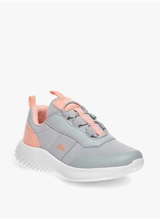 Oaklan by Shoexpress Girls Colourblock Slip-On Sports Shoes