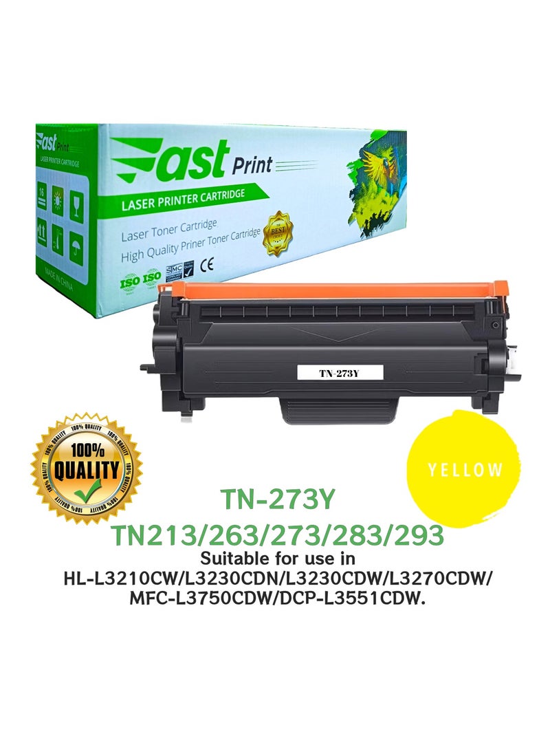 Fast Print Toner TN-273 YELLOW-TN213/263/273/283/293  - Image 1