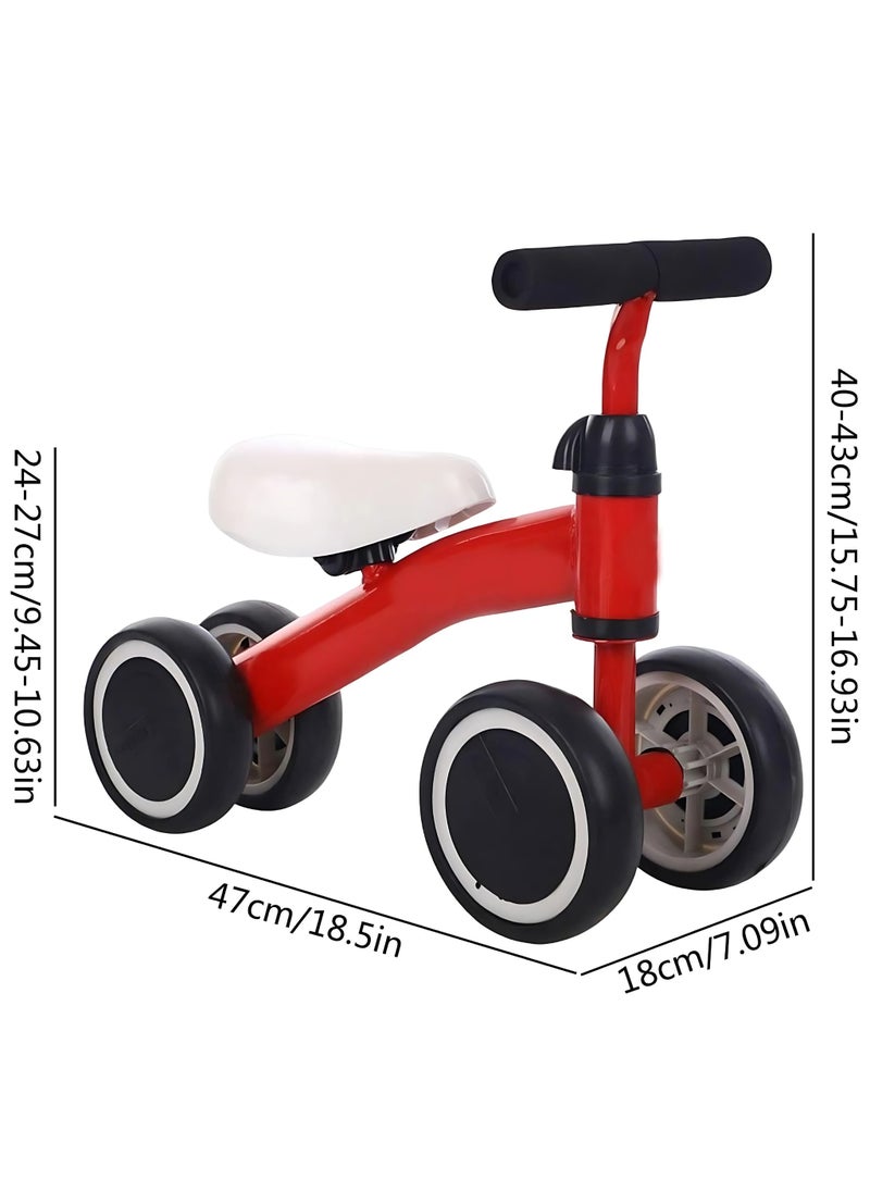F.A.M.S - Kids Balance Bike – Lightweight, Adjustable, Puncture-Proof, Safe and Fun Learning Bike for Toddlers – Ergonomic Design with Soft Non-Slip Handles, Vibrant Colors - Image 1