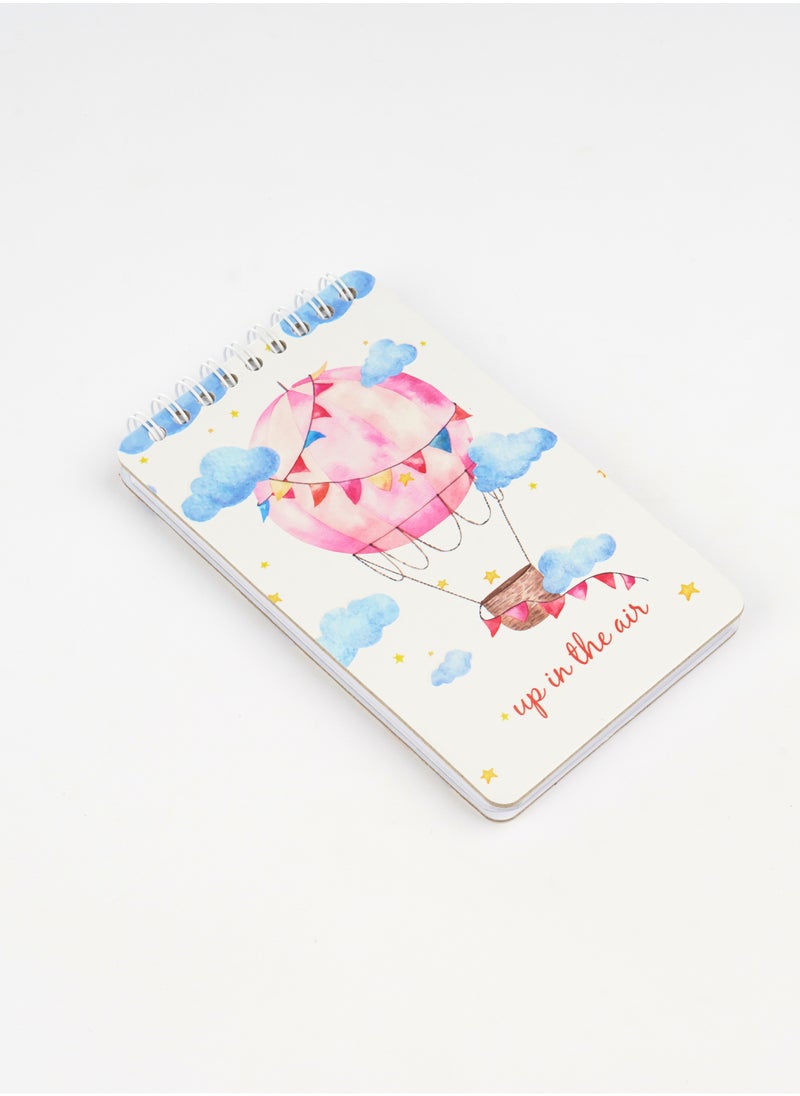 Borg El Arab Printed A6 Wirebound Notebook  - Image 1