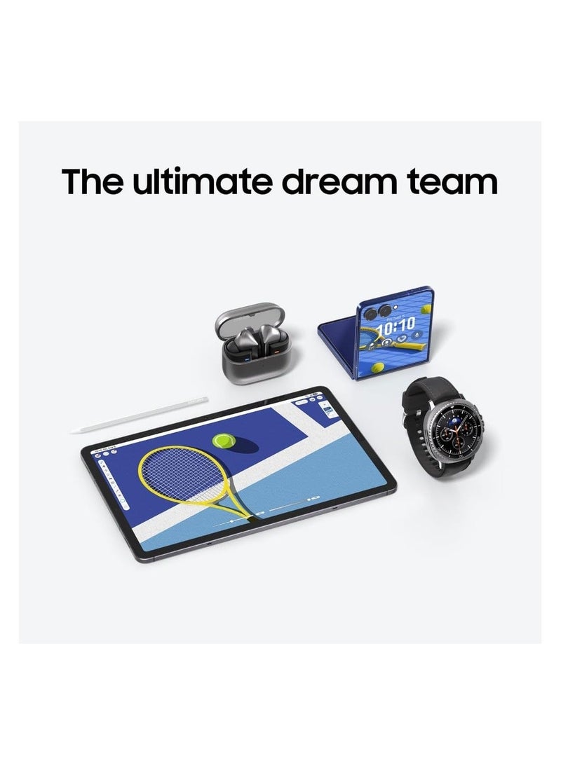 سامسونج جهاز Galaxy Tab S11 مزود بتقنية الذكاء الاصطناعي، وقلم S-Pen سداسي الشكل في العلبة، وشاشة Dynamic AMOLED 2X مقاس 27.8 سم (11 بوصة)، ومعدل تحديث 120 هرتز، وتطبيقات احترافية مثبتة مسبقًا، وذاكرة وصول عشوائي 12 جيجابايت، وسعة تخزين 512 جيجابايت، وجهاز لوحي مزود بتقنية Wi-Fi، رمادي (SM-X730) - Image 5