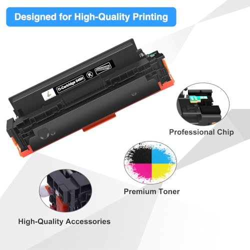 TRUE IMAGE 046H 046 Toner Cartridge Replacement for Canon 046H 046 CRG-046H Color ImageCLASS MF733Cdw MF731Cdw MF735Cdw MF730C MF731 MF733 LBP654Cdw LBP650C Printer Ink (Black Cyan Magenta Yellow) - Image 4