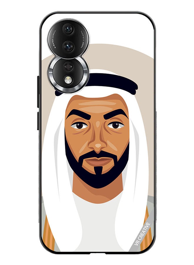VR CREATIVE Protective Case Cover For Honor 80 Sheikh Zayed Bin Sultan Al Nahyan Design Multicolour - Image 1