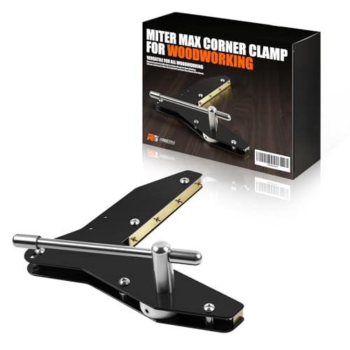 Rogierra Miter Clamps for Woodworking Corner Clamps for Picture Frames Window Door Casing Cabinet Trim DIY Crafting Secure 90 Angle Grip for Precision Projects - Image 1
