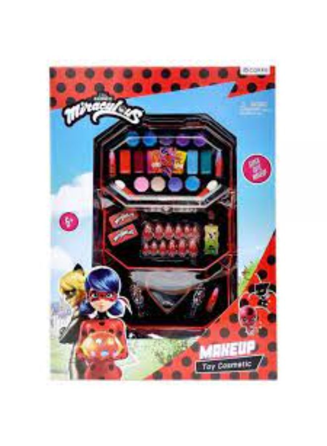 TOH MIRACULOUS 3 DECKS BIG OCTAGONAL COSMETIC CASE 