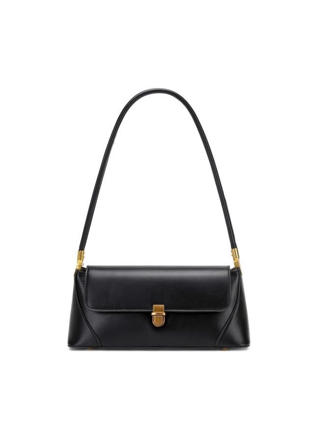 WSRYDJDL Shoulder Bags for Women Vintage Handbag Retro Classic Small Purse Cute Hobo Tote Handbag Mini Clutch Purse (Black) - Image 1