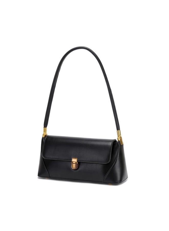 WSRYDJDL Shoulder Bags for Women Vintage Handbag Retro Classic Small Purse Cute Hobo Tote Handbag Mini Clutch Purse (Black) - Image 3