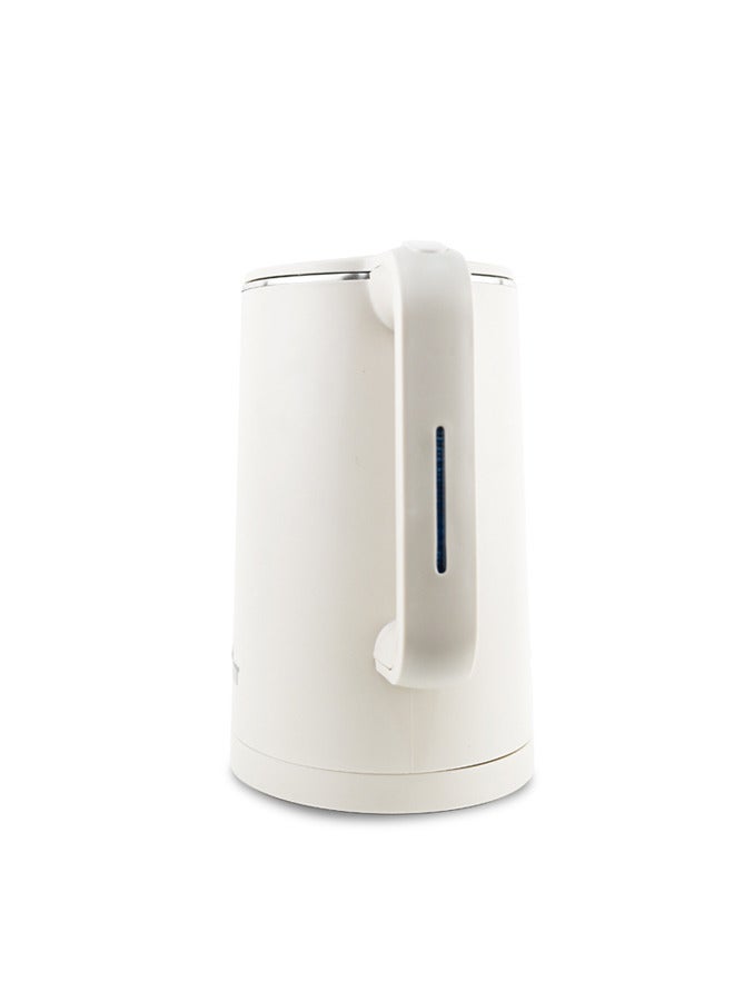 TEAM Electric Kettle, Double Wall Cool Touch Body, 1.8L Stainless Steel Seamless Inner Kettle Auto-Shut Off, Boil Dry Protection 360 Degree Rotational Base Kettle, Grey Color - Image 2
