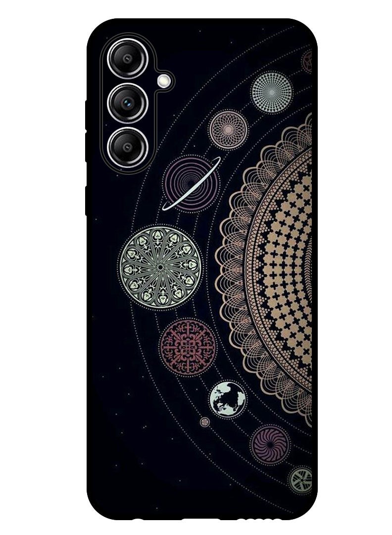 Theodor Protective Case Anti Scratch Shock Proof Bumper Cover For Samsung Galaxy M15 Mandala Art (2) - Image 1