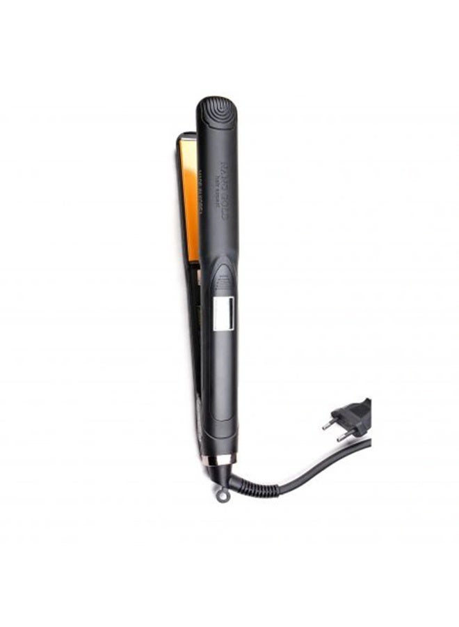 Tornado Gold Professional Hair Straightener for Ultimate Hair Care 980 Accessories (Ceramic + Gloves + 2 Clips) Metal Case - Image 3