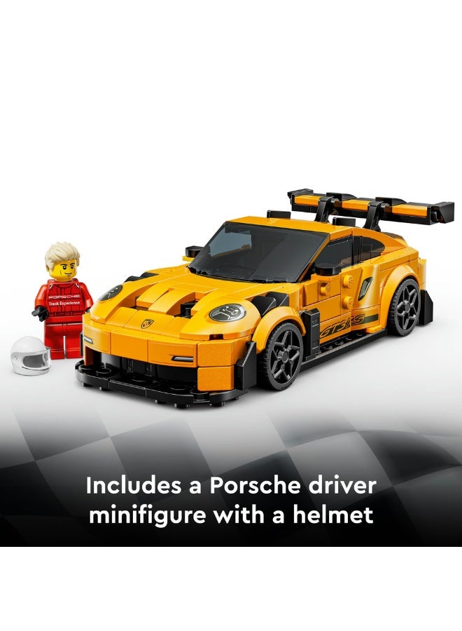 LEGO Speed Champions Porsche 911 Gt3 Rs Super Car 77239 348Pcs