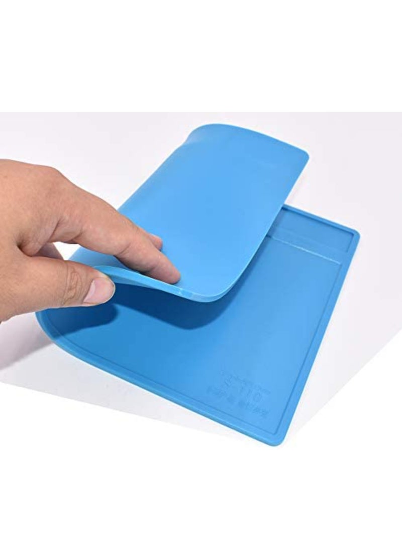 Rubik Basic Mini Silicone Repair Soldering Work Mat Heat Resistant Repairing Desk Pad  - Image 3