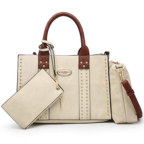 Dasein Purses Handbags for Women Tote Wallet Set Top Handle Satchel Shoulder Hobo Bag 3pcs - Image 1