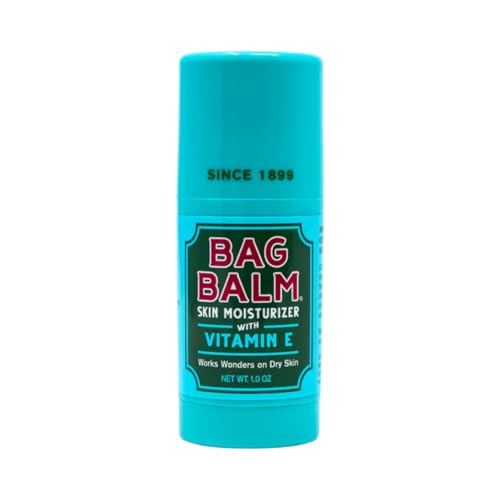 Bag Balm Original Skin Moisturizer Stick with Vitamin E - Hydrating & Soothing Balm for Dry Skin, Chapped Lips & Cracked Hands - Made in the USA - Paraben-Free & Cruelty-Free Twist-Up 1oz (1) - Image 1