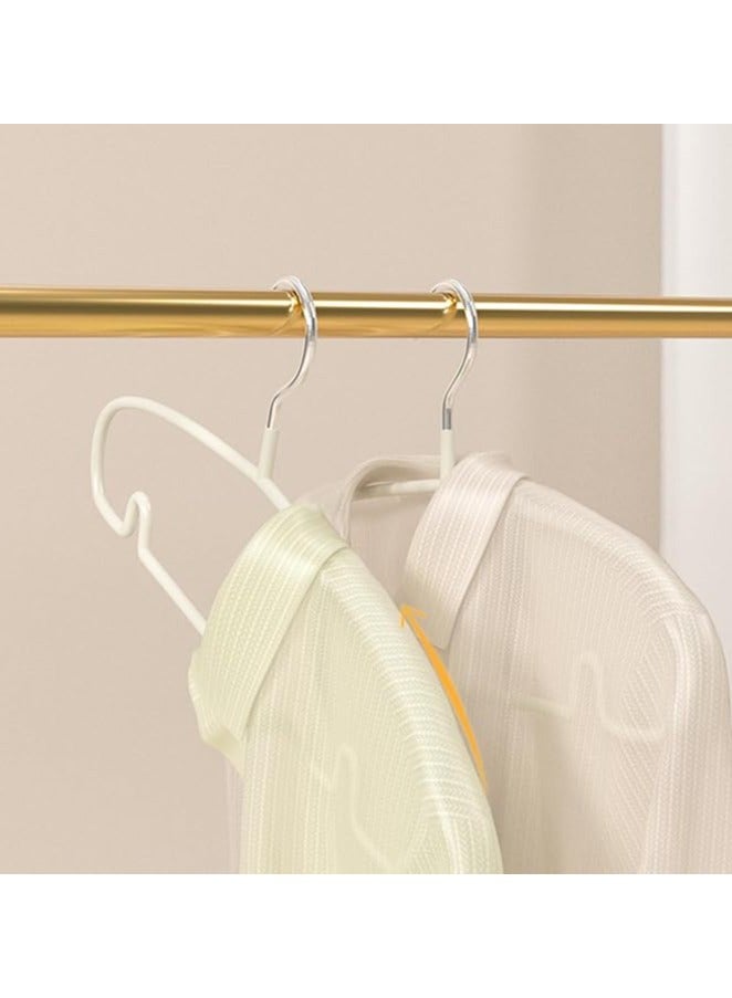 TYCOM Non Slip Hangers Suit Hangers 10 Pack Ultra Thin Space Saving Clothes Hangers with No Shoulder Bump Design for Coats Jackets Pants Dress Clothe Grey 10 Pack. - Image 5
