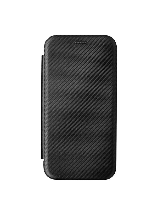 إيروريكس جراب لهاتف Motorola Moto G31 / G41 مصنوع من الجلد المرن المتين مع نسيج من ألياف الكربون - Image 2