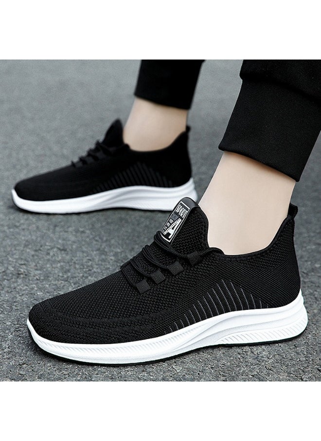 Generic Men Running Shoes Breathable Mesh Shoes Breathable Lightweight Sneakers Outdoor Men's Running Sneakers  - Image 2
