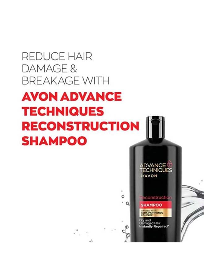 AVON Advance Techniques Reconstruction Shampoo Infused with Kera-Panthenol Complex for Dry and Damaged Hair 700ml - Image 3