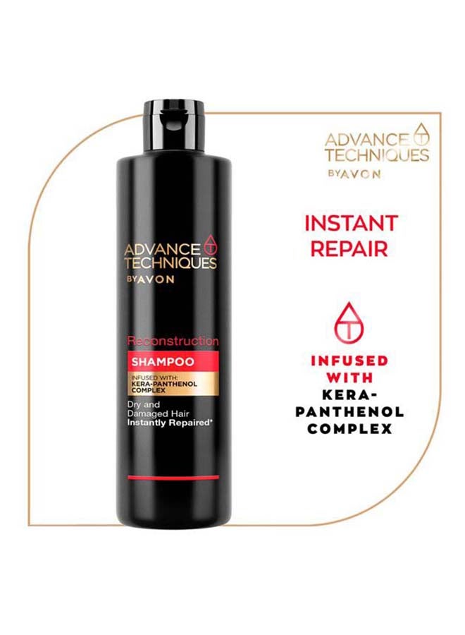 AVON Advance Techniques Reconstruction Shampoo Infused with Kera-Panthenol Complex for Dry and Damaged Hair 700ml - Image 2