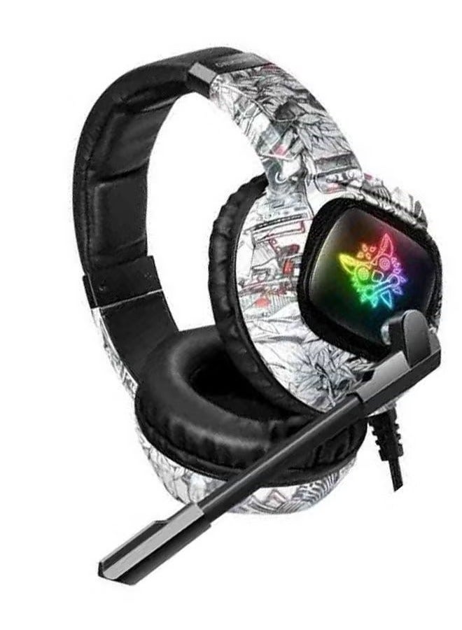 "K19 Wired Gaming Headset with Noise-Cancelling Mic – Stereo Sound, Over-Ear Comfort, Clear Chat for PS4, PS5, Xbox, Switch, and PC – Perfect for Gaming, Streaming & More"  - Image 2