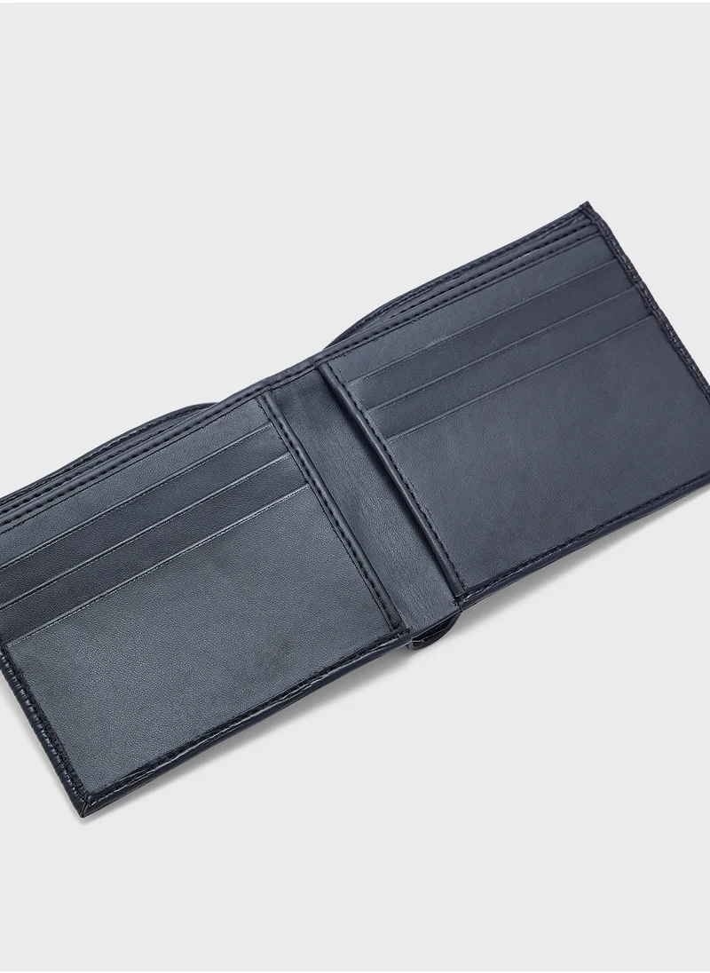 Robert Wood Textured Bi-Fold Wallet