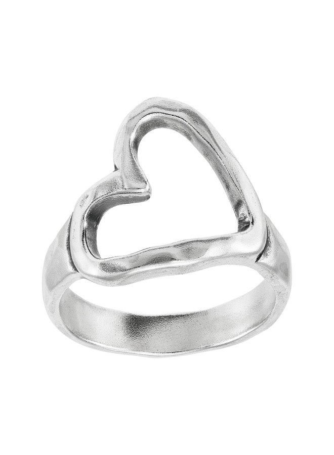 Silpada 'Love Forever' Sterling Silver Ring, Size 7, Size 7 - Image 1