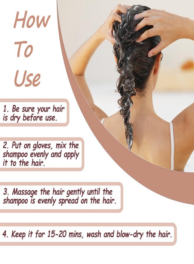 Agthyuve Coffee Hair Dye 16.9 Fl Oz, Argan Oil Hair Shampoo, 3 in 1 Hair Dye Shampoo, Easy To Use, Semi-Permanent Hair Color Shampoo (Coffee) - Image 3