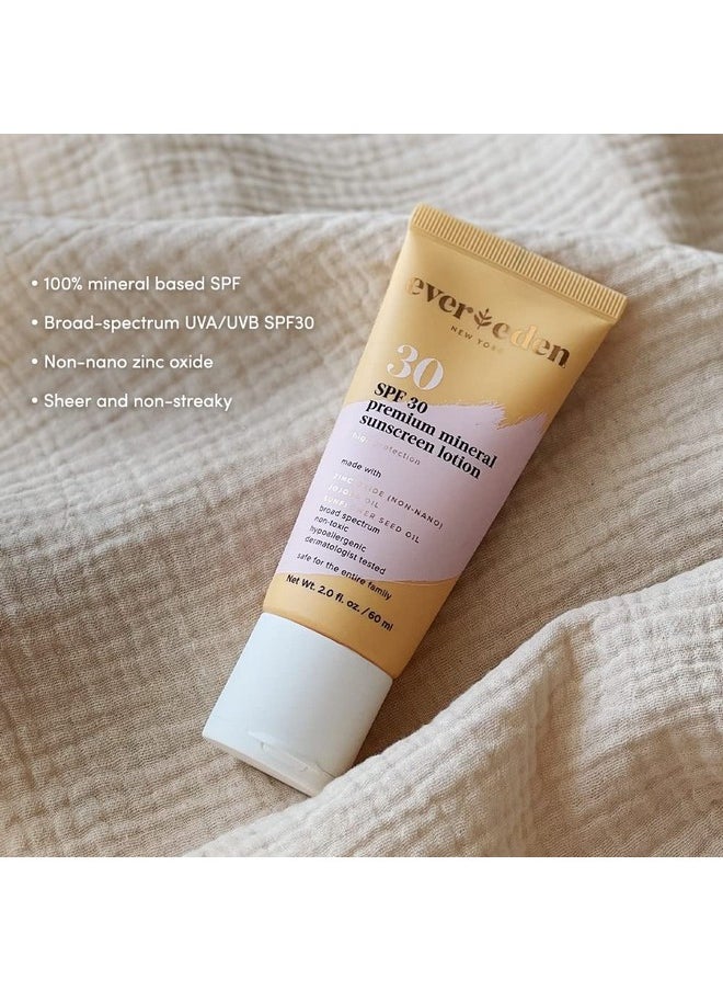 Evereden Vereden Premium Baby Sunscreen Spf 30 2 Fl Oz. ; 100% Mineral Sunscreen With Zinc Oxide ; Clean And Nontoxic Infant Sunscreen ; Natural Sunscreen For Babies And Kids  - Image 3
