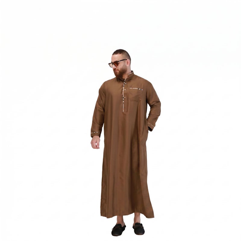 ثوب رجالي جديد، رداء طويل، ملابس إسلامية تقليدية