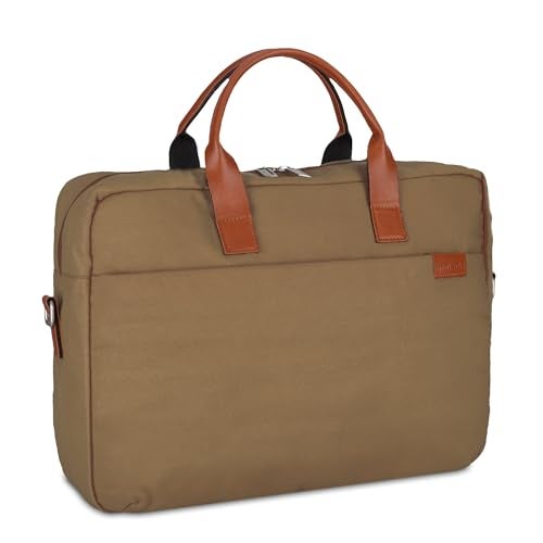 Protecta Strong Buzz Office Laptop Messenger Bag Briefcase for Men & Women Fits Laptops Uo To 15.6 Inch and MacBooks Up To 16 Inch - Ideal for Work & Office - Khaki - Image 4