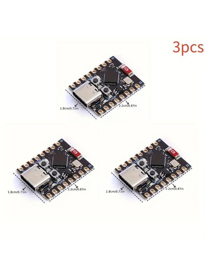 3 قطع ESP32 C3 سوبر ميني لوحة تطوير متحكم دقيق مجموعة إنترنت الأشياء - Image 2