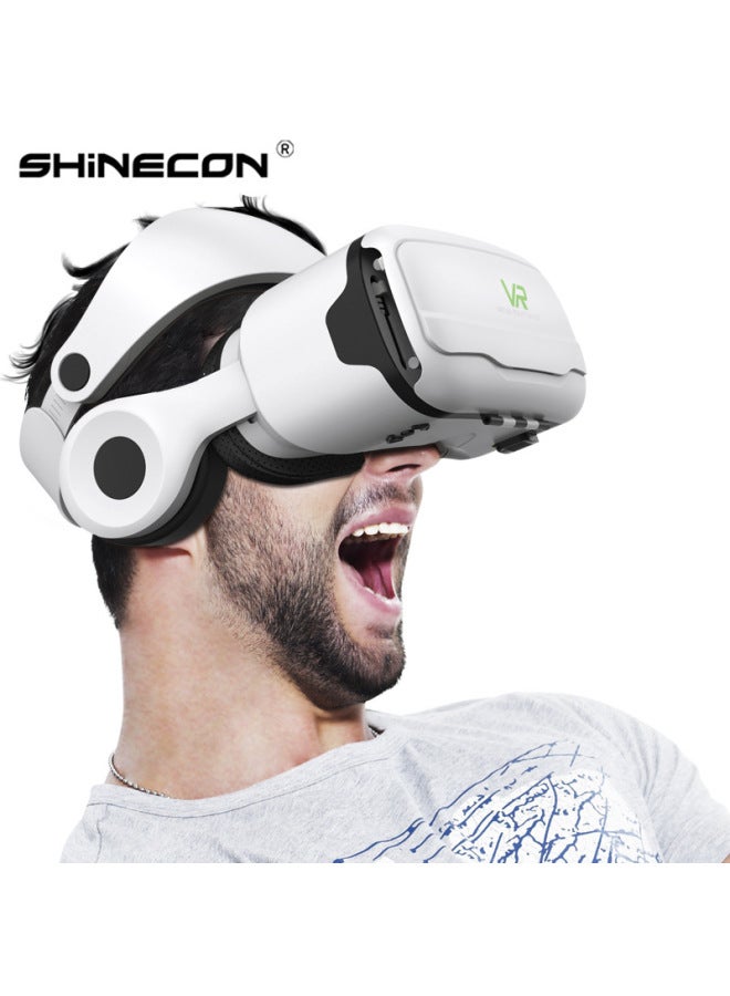 Thousand Magic Mirror G02EFvr Glasses Lens Mobile Phone 3d Virtual Reality VR Game Helmet Goods-Color:G02EF - Image 3