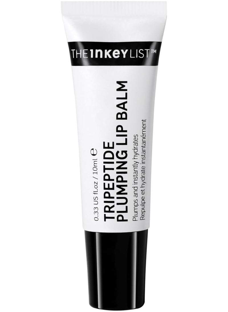 The Inkey List The Inkey List Tripeptide Plumping Lip Balm 10ml | Non Tingling Lip Plumper | Hydrates Dry Cracked Lips | Fragrance Free | Suitable For All Skin Types  - Image 1