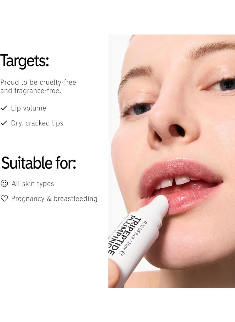 The Inkey List The Inkey List Tripeptide Plumping Lip Balm 10ml | Non Tingling Lip Plumper | Hydrates Dry Cracked Lips | Fragrance Free | Suitable For All Skin Types  - Image 5