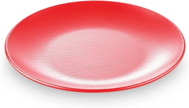 Servewell Melamine Round Plate 20.5cm Red