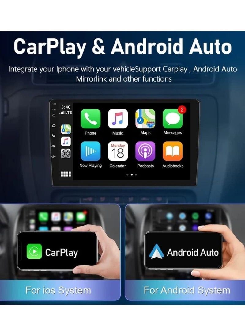 RAYMOS - Android Screen For BMW X3 E83 2004 To 2012 4GB RAM Support Apple Carplay Android Auto Wireless QLED Screen Built In DSP AHD Camera Included SIM Card Support Bluetooth - Image 1