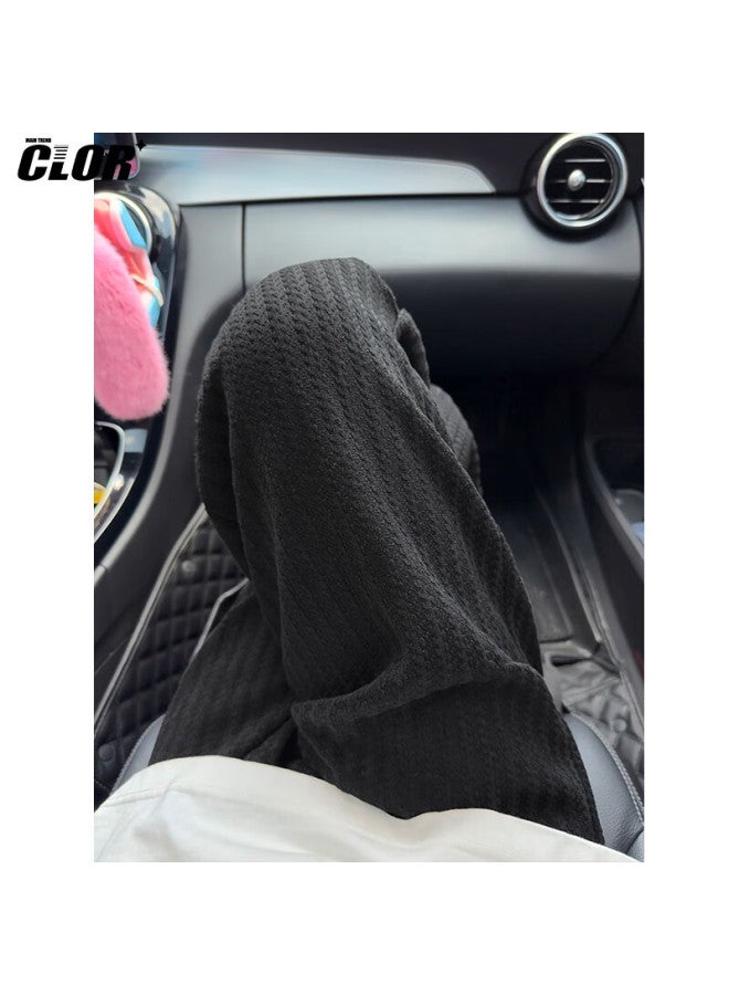 Clor Striped Pants Men Spring Summer Trendy American Style Straight Casual Loose Wide-leg Pants Cl88 Black M - Image 3