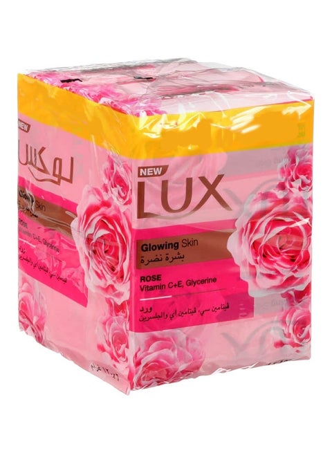 Glowing Skin Rose Soap, Pack Of 6, 120g