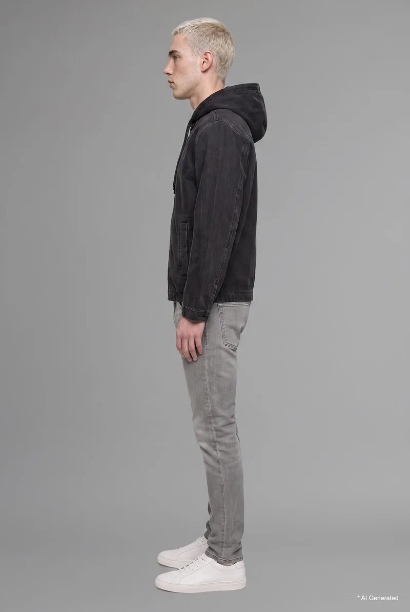 Defacto  Pedro Slim Fit Super Skinny Hem Jeans for Men | Best Price UAE