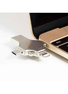 Generic 4-In-1 Photo Stick USB Flash Drive 8GB Memory Stick USB 3.0 High Speed Thumb Drives Portable Mini Jump Drive Storage Device External Storage for Smartphone/Laptop/PC/Android  - Image 1