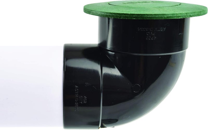 NDS 422G Pop-Up Drainage Emitter with Elbow fits 4-Inch Sewer and Drain Pipe, Works with Drainage Systems Including Catch Basins, Green - Image 4