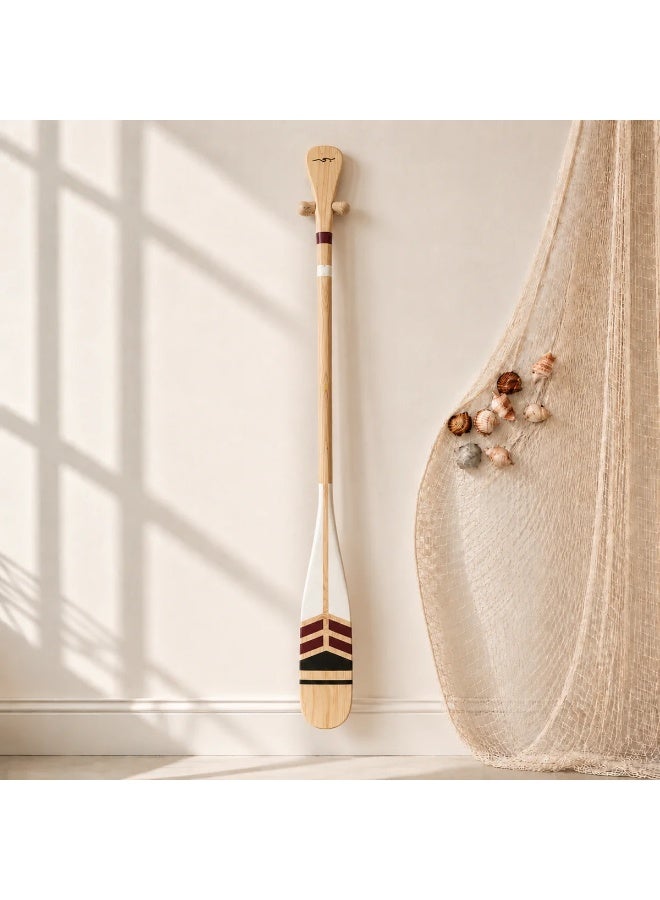 "Sea Breeze" Paddle Premium Decorative Wooden Oar Paddle – Nautical Wall Art Decor for Home, Office, and Beach House