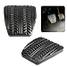 WFCYX 2 Pcs Brake Pedal Clutch Pedal Pad Covers Kit Compatible with 19942004 Ford Mustang 199404 Lincoln LS 20002002 Manual Transmission for Manual transmission only MPN F4ZZ2457A F4ZZ2457A - Image 2