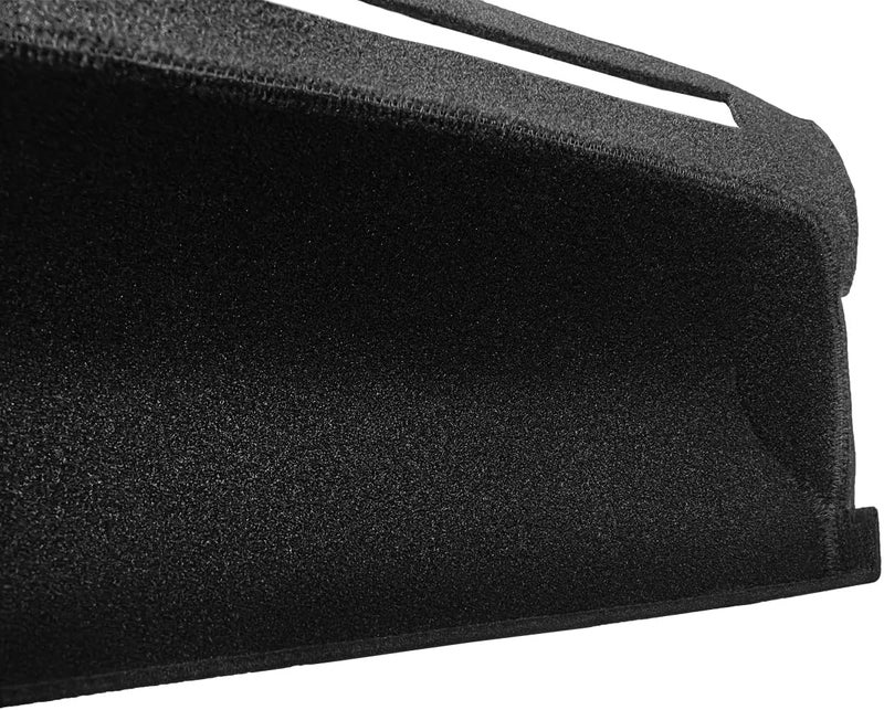 Fcovergurus Dash Cover Mat for 1987-1996 Dodge Dakota - Black Carpet Protector - Image 3