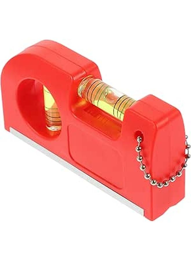 Red Hanging String Line Level Tool For Building Engineering Surveying - Image 1