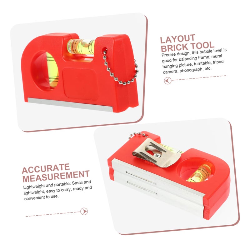 Red Hanging String Line Level Tool For Building Engineering Surveying - Image 5